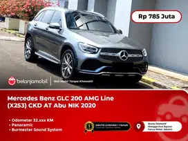 [ LOW KM ] Mercedes Benz Mercy GLC200 AMG X253 AT Abu 2020/2021