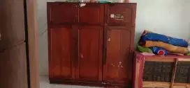 Lemari Jati Asli 3 pintu bekas