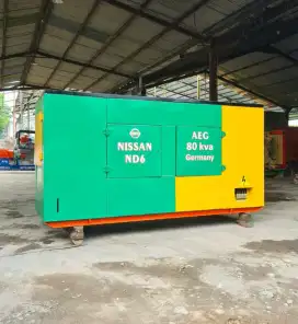 Genset 70, 80 Kva Nissan ND6