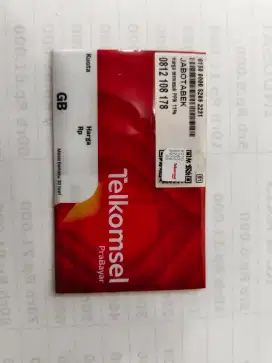 Perdana telkomsel 10digit#0812108178