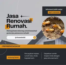 Renovasi / Bangun Rumah Tanpa Ribet, Hasilnya Bikin Penasaran!