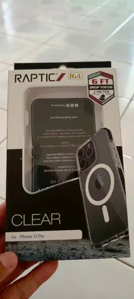 RAFTIC Case iPhone 15 pro Original
