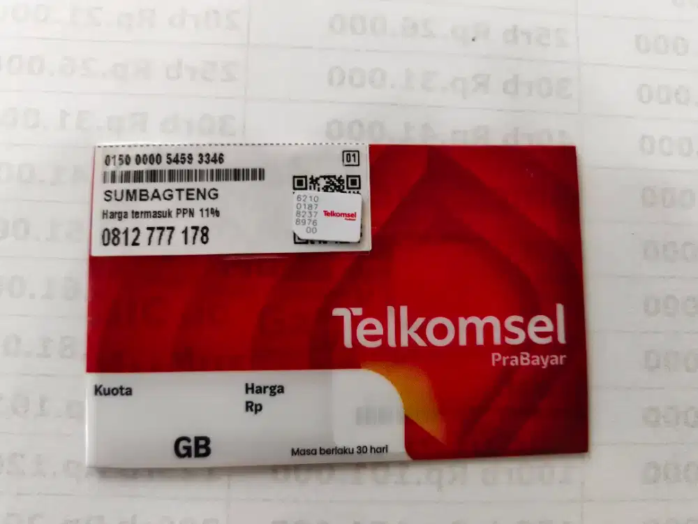 Perdana telkomsel 10 digit