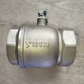 CUCI GUDANG Kran / Ball Valve YUTIL Brass Original 100%