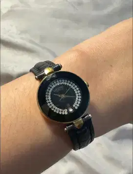 Jam tangan wanita westar 18k gold plated