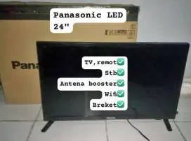 Tv analog Panasonic 24 inch free antena stb wifi