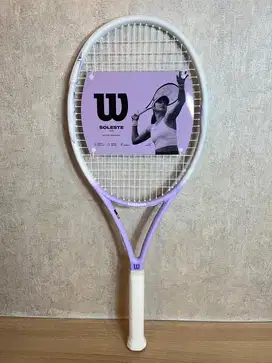 Raket Tenis Wilson Soleste Lilac Baru Ori Termurah