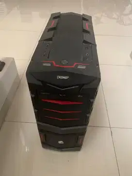 Jual pc masih hidup cuma Cuma hardisk ny aja ga ada