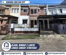 DIJUAL RUMAH SIAP HUNI 2 LANTAI DI KENCANA LOKA BSD -GLB119