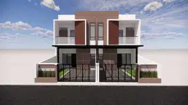 Rumah Baru Minimalis Dalam Proses Bangun Di Margahayu Raya Bandung