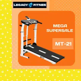 Treadmill manual 5 fungsi alat olahraga DVR-976