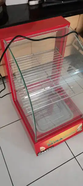 Wiratech display warming showcase penghangat makanan