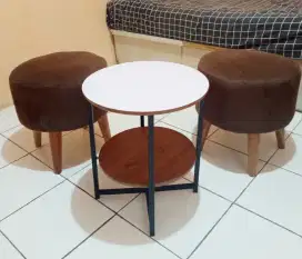 Sofa stool kecil set