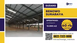 Sewa Gudang 10.000 m2 Benowo Surabaya  Dekat Margomulyo - The EdGe