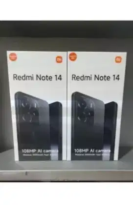 Xiaomi Redmi note 14 256gb ram 8gb dan8/128 resmi
