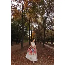 Preloved Dreamy Dress Import Fashion Korea Gaun