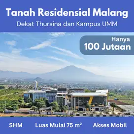 Tanah Kavling Kota Malang Dekat UMM Cocok Untuk Hunian dan Investasi