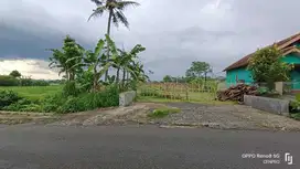 Tanah kosong asri pinggir jalan raya Sumbang Baturaden Timur Banyumas