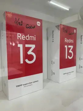 Redmi 13 8/128 baru garansi resmi