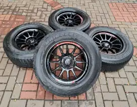 Di Jual Murah 1 SET Velg Verde Venom R18X9 Baut 6X139.7+Ban 265/60 R18
