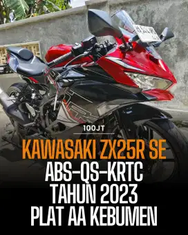 ZX25R 2023 ABS SE QUICKSIFTER TFT