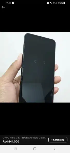 Oppo reno 3 ram 8+5/128