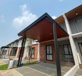 Kanopi alderon minimalis murah canopy atap alderon rs rangka besi