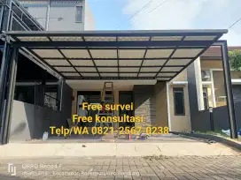 Kanopi alderon doublelayer canopy atap alderon twinwall original 10mm