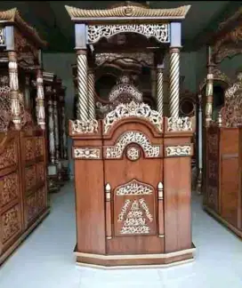 mimbar masjid Jati Jepara