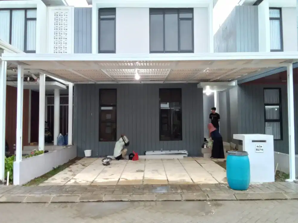 Kanopi alderon singel 1.2mm terpasang