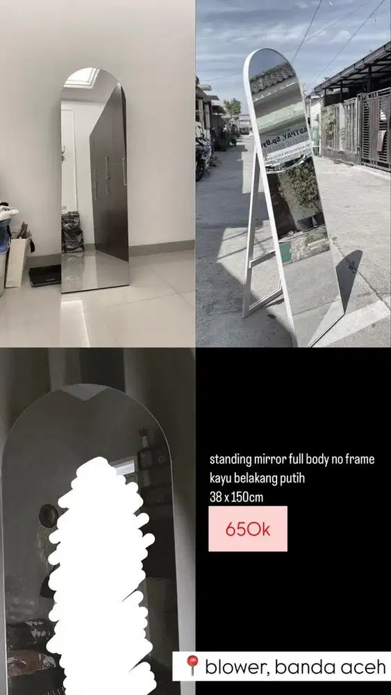 CERMIN STANDING MIRROR