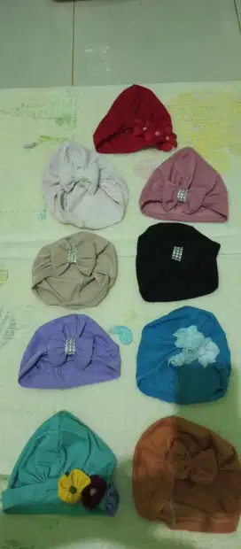 Turban anak perempuan 3-1 tahun