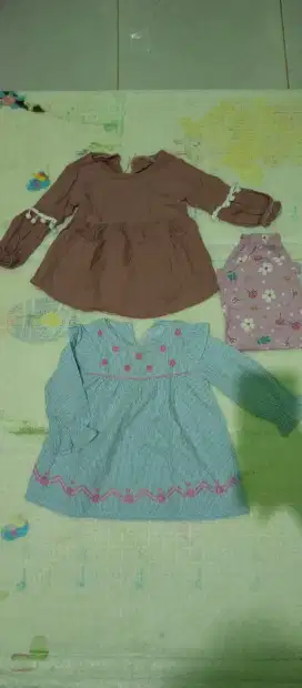 Baju anak perempuan 1 tahun keatas