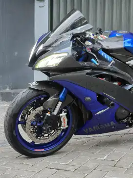 Moge Sport Bike Yamaha R6 Pmk Th 2014 Modif Brembo Like New Siap Gas