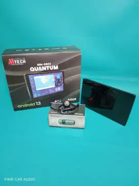 Head unit Android MTECH MM-8803 QUANTUM 9 4/64 OS13 & Camera Parkir