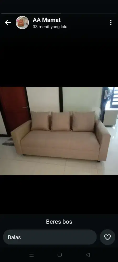 Reparasi sofa dan costume sofa