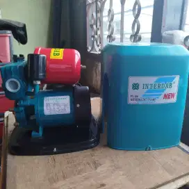 INTERDAB ITALY PS-138 Pompa Air Otomatis Sumur Dangkal Ada Penutup