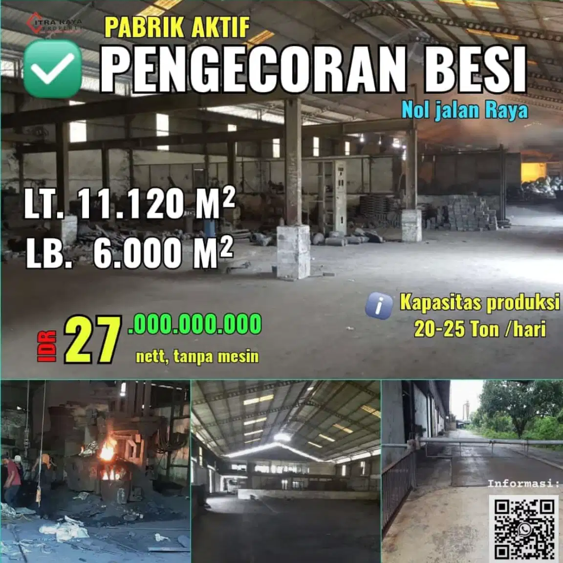 PABRIK PENGECORAN BESI AKTIF Pabrik Besi (Pengecoran) - Beji Pasuruan