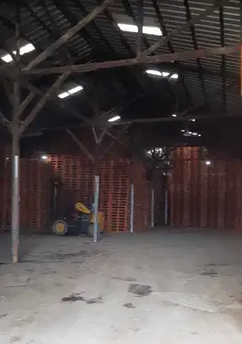 Disewakan Gudang siap pakai Harga Murah akses Kont 40ft