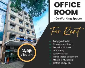 Sewa Kantor / Ruangan Kantor Working Space Disewakan