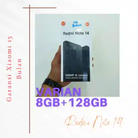 Redmi Note 14 8GB+128GB Garansi Resmi 15 Bulan.