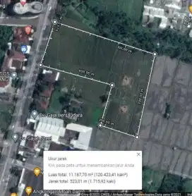 Dijual Tanah depan jalan Gajahmada Giri Banyuwangi