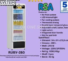 Showcase RSA 5 rak,ruby 280