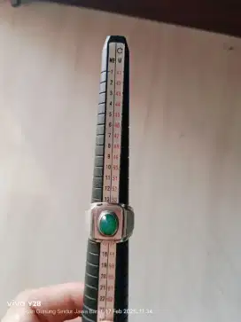 Baru Bacan ring monel size 7 maaf harga sudah net
