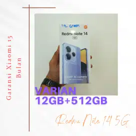 Redmi Note 14 5G 12GB+512GB Garansi Resmi Indonesia.