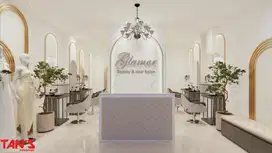 PEGAWAI SALON DI UTAMAKAN WANITA