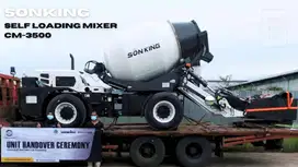 Self Loading Mixer Full Otomatis, mudah digunakan Kap-3.5m3 Tahun 2025