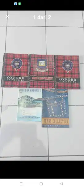 Buku tulis 5 set 20rb ambil semua