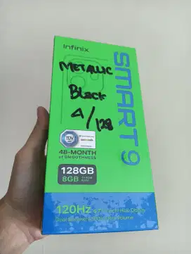 INFINIX SMART 9 8(4+4)/128 GARANSI RESMI BARUU