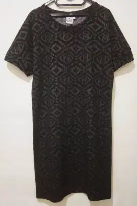 Midi Dress Merk Casual Ladies